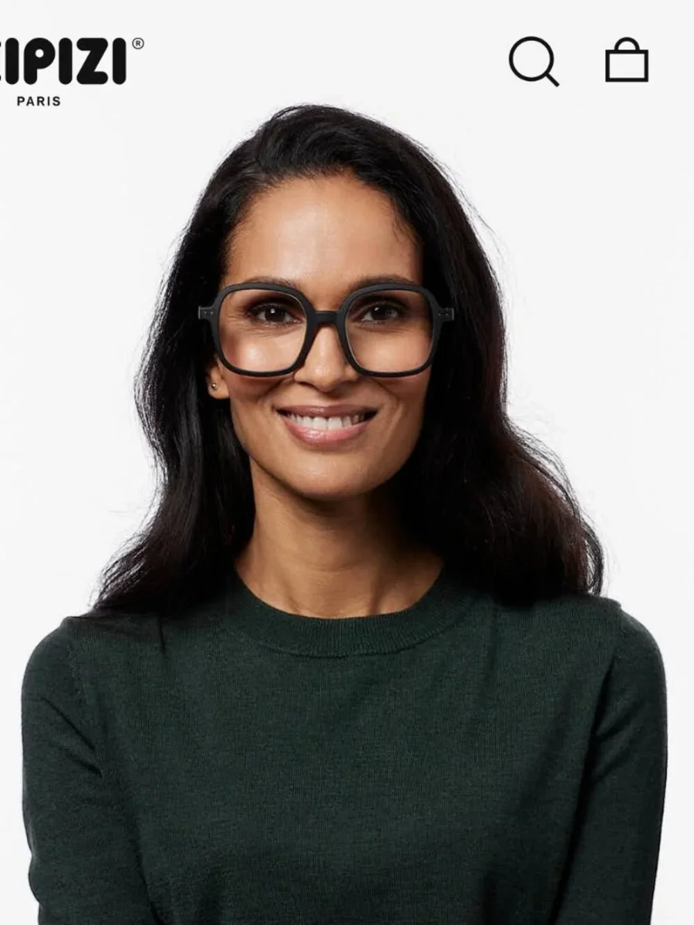 Izipizi Paris Office Black Reading Glasses +3.0
